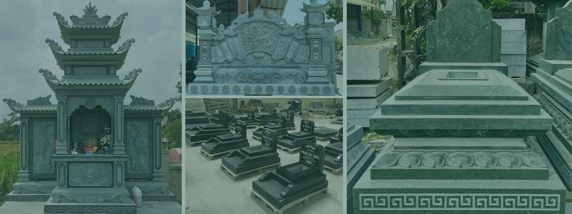 Thế Anh Stone - Thiết kế lăng mộ đá granit