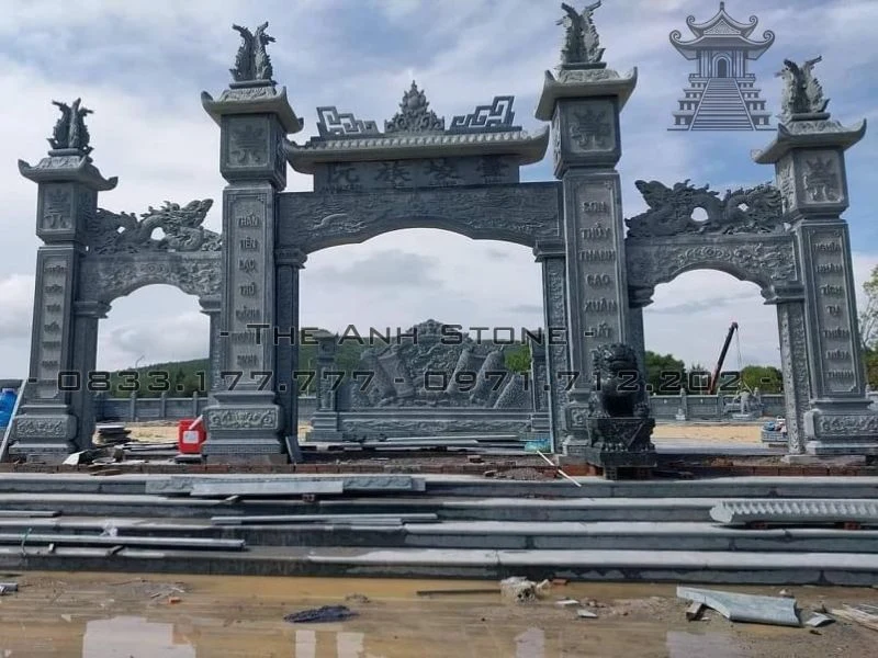 Top 10+ Mẫu Cổng Đá Đẹp Nhất Tại Việt Nam 2025 9 Báo giá cổng đá đẹp tuỳ thuộc vào kích thước, mẫu mã, và loại đá được chọn