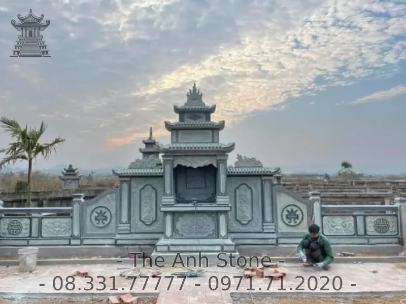 lăng thờ đá đẹp 7