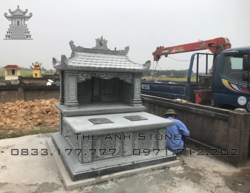 Mộ Đá 1 Mái - TNS 07 5 Cấu Tạo Của Mộ Đá 1 Mái gồm 3 phần