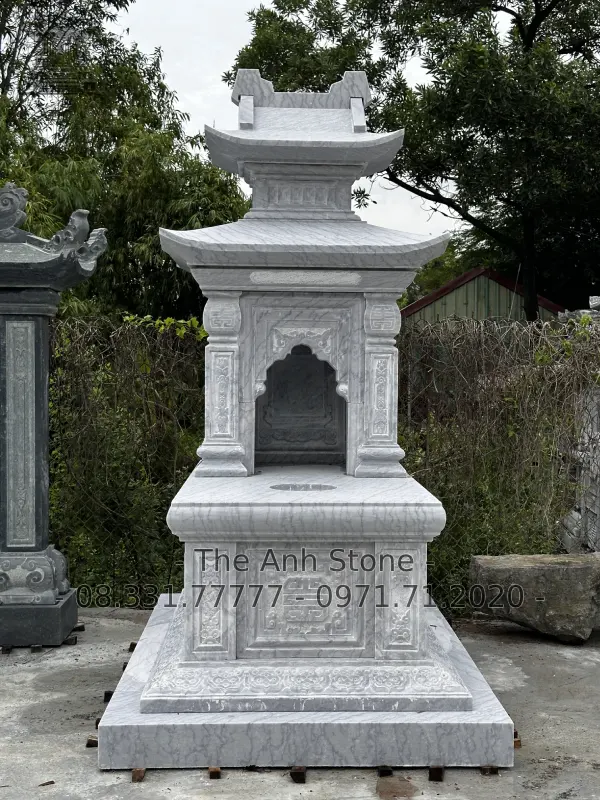 mộ đá 2 mái 2