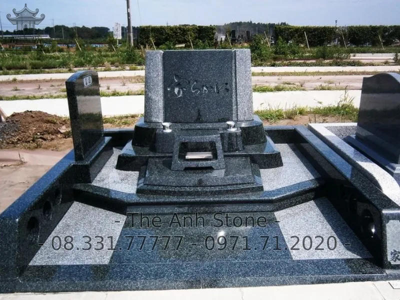 mộ đá granite 12