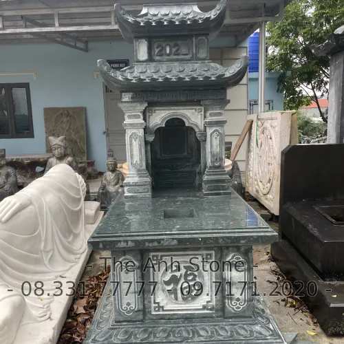 40+ Mẫu Mộ Đá Granite (Hoa cương ) Đẹp, Đơn Giản 30 Mộ đá granite
