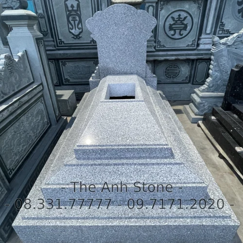 40+ Mẫu Mộ Đá Granite (Hoa cương ) Đẹp, Đơn Giản 41 Mộ đá granite