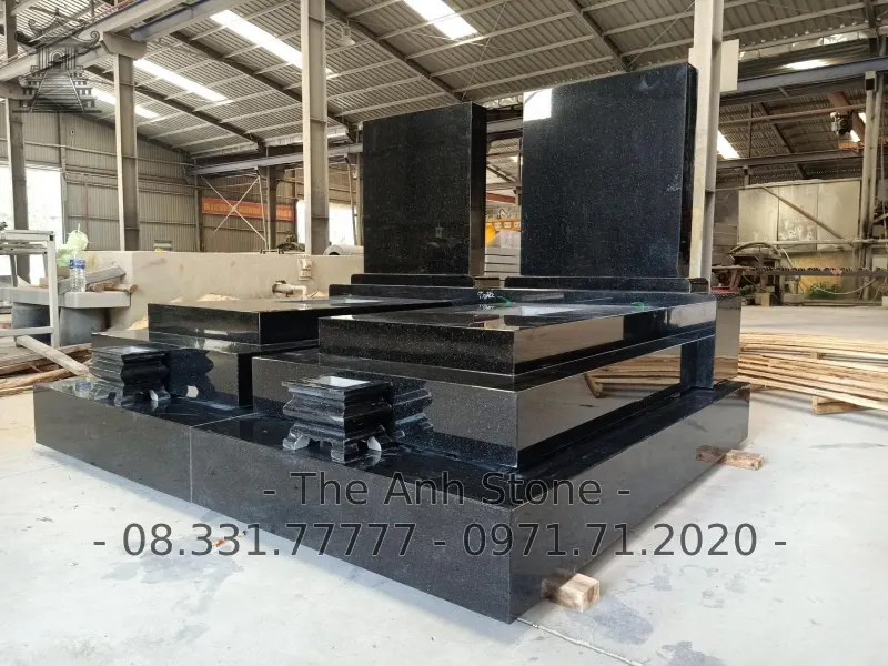 mộ đá granite 9