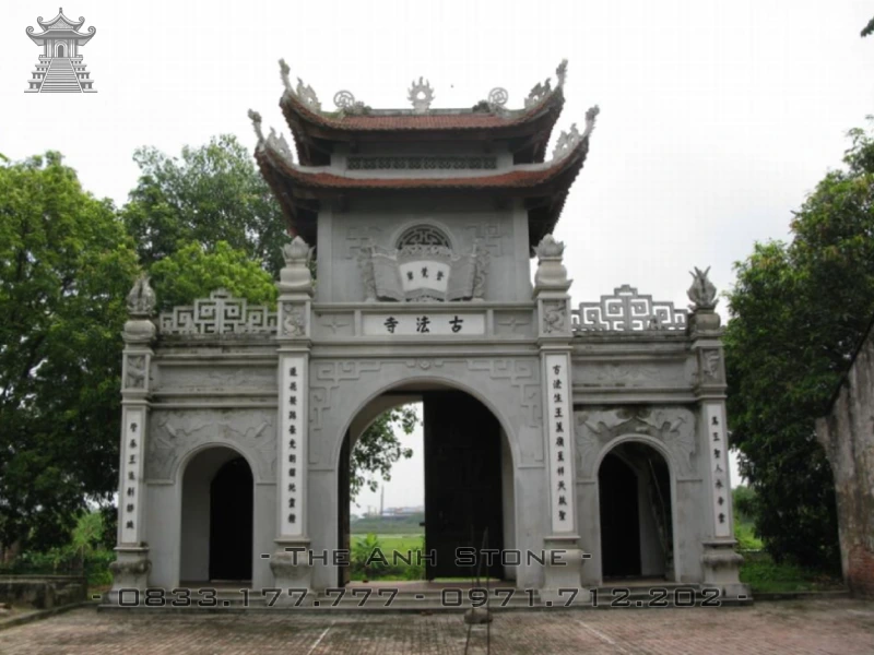 Các mẫu cổng tam quan đẹp 2025 - Ý nghĩa cổng tam quan trong văn hóa Việt - 1 Cổng tam quan là một biểu tượng kiến trúc mang đậm bản sắc văn hóa Việt Nam