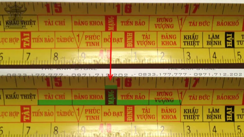 Cách Xem Thước Lỗ Ban Xây Mộ Đá Chuẩn Phong Thủy 2 Thước Lỗ Ban được chia làm 2 loại khác nhau