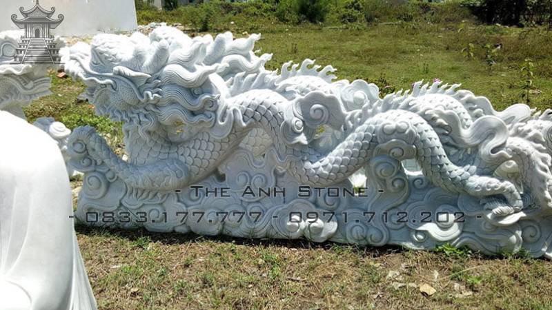 99+ Mẫu Rồng Đá Phong Thủy, Rồng Đá Bậc Thềm Đẹp Cho Nhà Thờ 4 Rồng đá có tác dụng xua đuổi tà khí, loại trừ những kẻ xấu hãm hại,