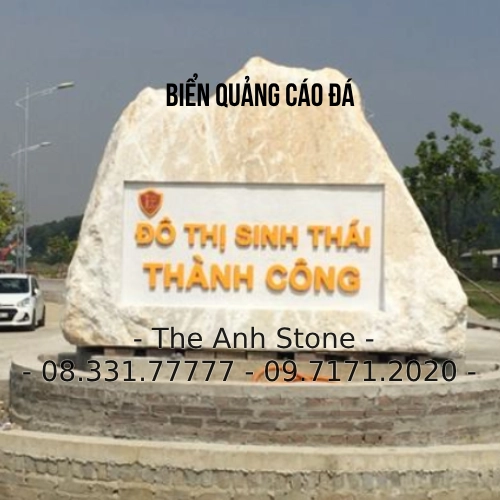 20+ Mẫu biển quảng cáo đá hoa cương đẹp - Bảng hiệu đá tự nhiên chất lượng cao 4 biển quảng cáo đá