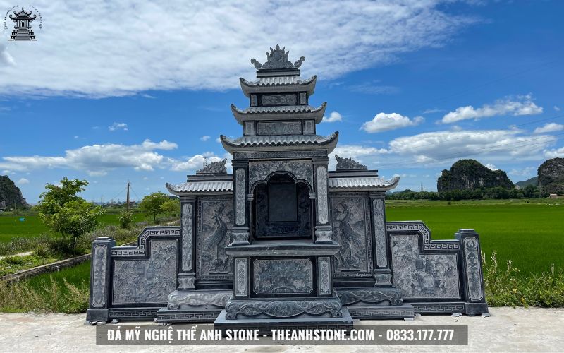 Lăng mộ đá là gì? Ý nghĩa, vai trò của lăng mộ đá trong tâm linh 2 Lăng mộ đá xanh thường được sử dụng phổ biến nhất
