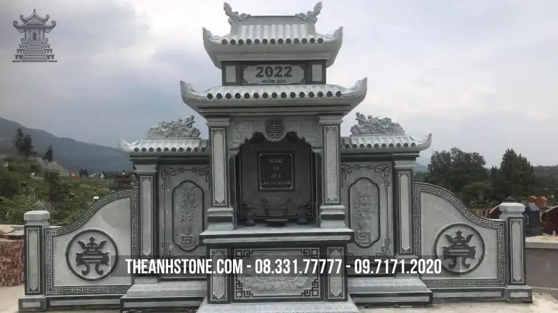 Nên chọn các loại đá làm lăng mộ như thế nào? Chi phí và chất lượng mỗi loại đá lăng mộ 1 Đá xanh Ninh Bình là 1 trong các loại đá tốt nhất để làm lăng mộ đá, mộ đá đơn, đôi