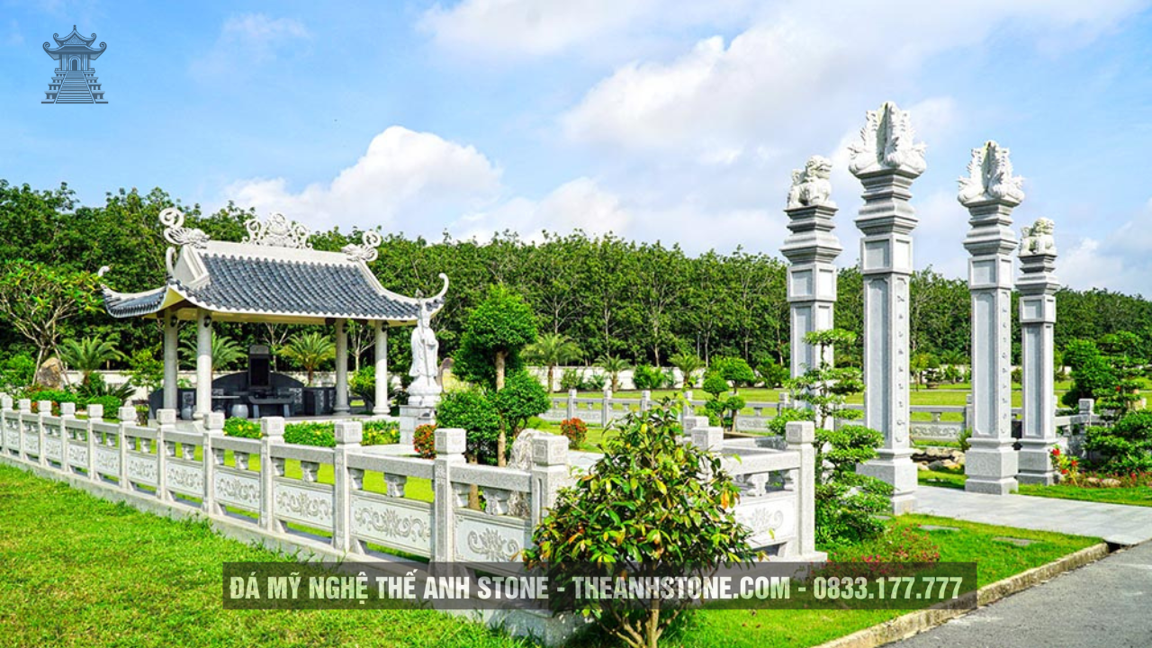 Làm mộ đá theo yêu cầu: Kiến tạo công trình tâm linh hoàn hảo với Thế Anh Stone 1 lam mo da theo yeu cau 2