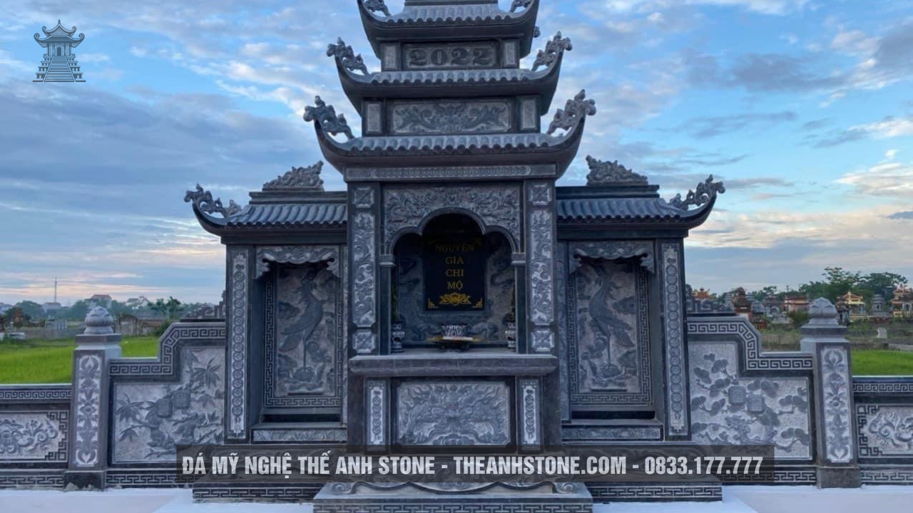 Làm mộ đá theo yêu cầu: Kiến tạo công trình tâm linh hoàn hảo với Thế Anh Stone 4 lam mo da theo yeu cau 5
