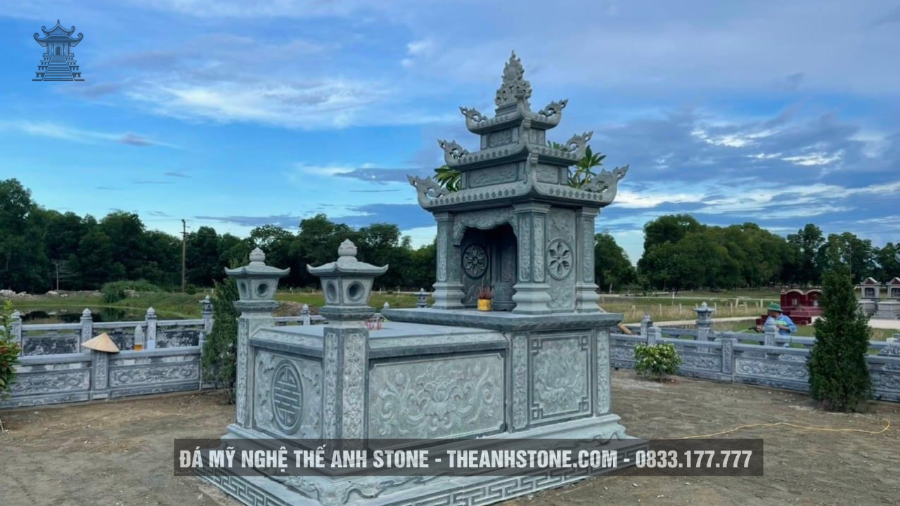 Làm mộ đá theo yêu cầu: Kiến tạo công trình tâm linh hoàn hảo với Thế Anh Stone 5 lam mo da theo yeu cau 6